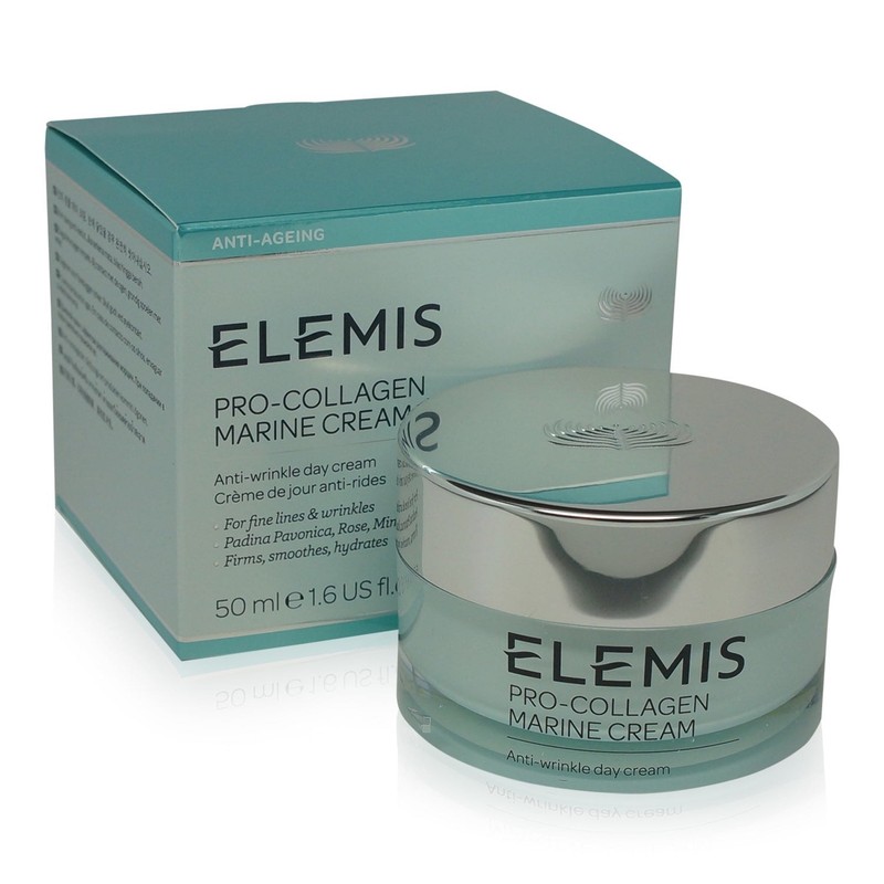 $128 NEW IN BOX Elemis Pro-Collagen Marine Cream Day 1.6 oz / 50 ml