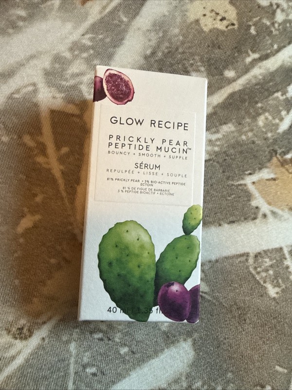 Glow Recipe Prickly Pear Peptide Mucin SERUM ~ 40mL / 1.35 Fl Oz NIB