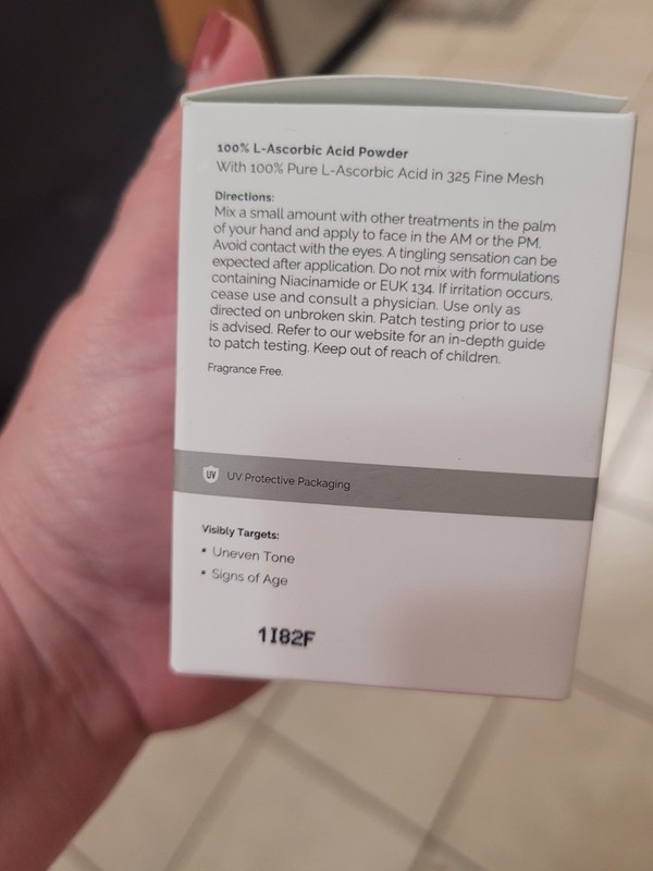 The Ordinary 100% L-Ascorbic Acid Powder Vitamin C Skin Brightening 20g New gallery