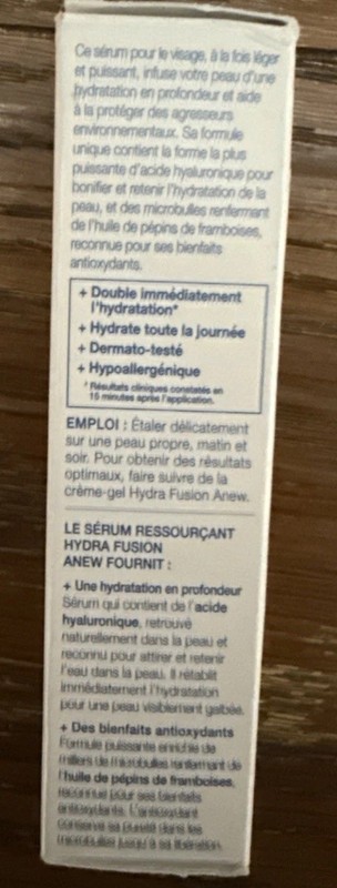 Avon Anew Hydra Fusion Replenishing Serum Hyaluronic Acid, 1 fl. oz gallery
