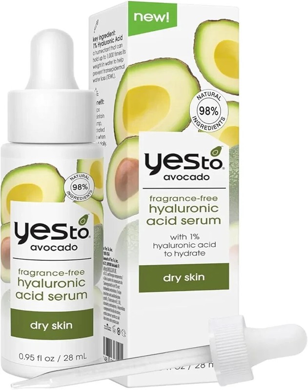 Yes To Avocado Fragrance Free Hyaluronic Acid Serum – .95 fl oz