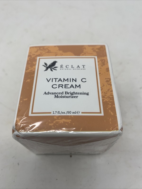 Eclat Natural Skincare Vitamin C Cream 1.7 fl oz New SEALED