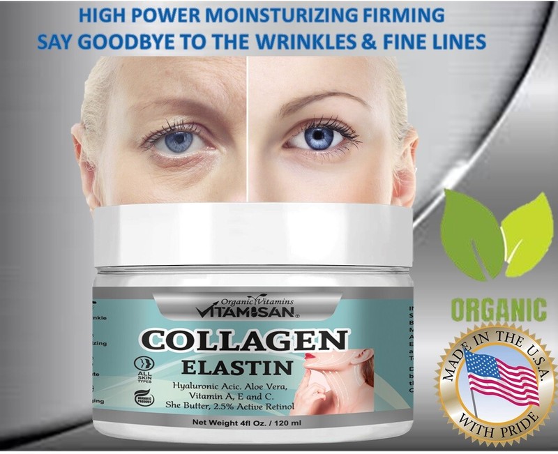 Bio Collagen & Elastin Cream Repair Face Colagen Wrinkle Anti Agin Antioxidante gallery