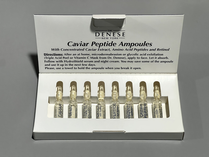 Dr. Denese Caviar Peptide Ampoules w/Concentrated Caviar Extract **NEW IN BOX**