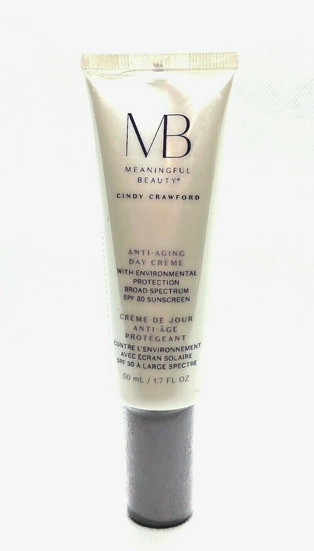 Meaningful Beauty Anti Aging Day Creme Environmental Protect Cream 1.7 oz /50 ml