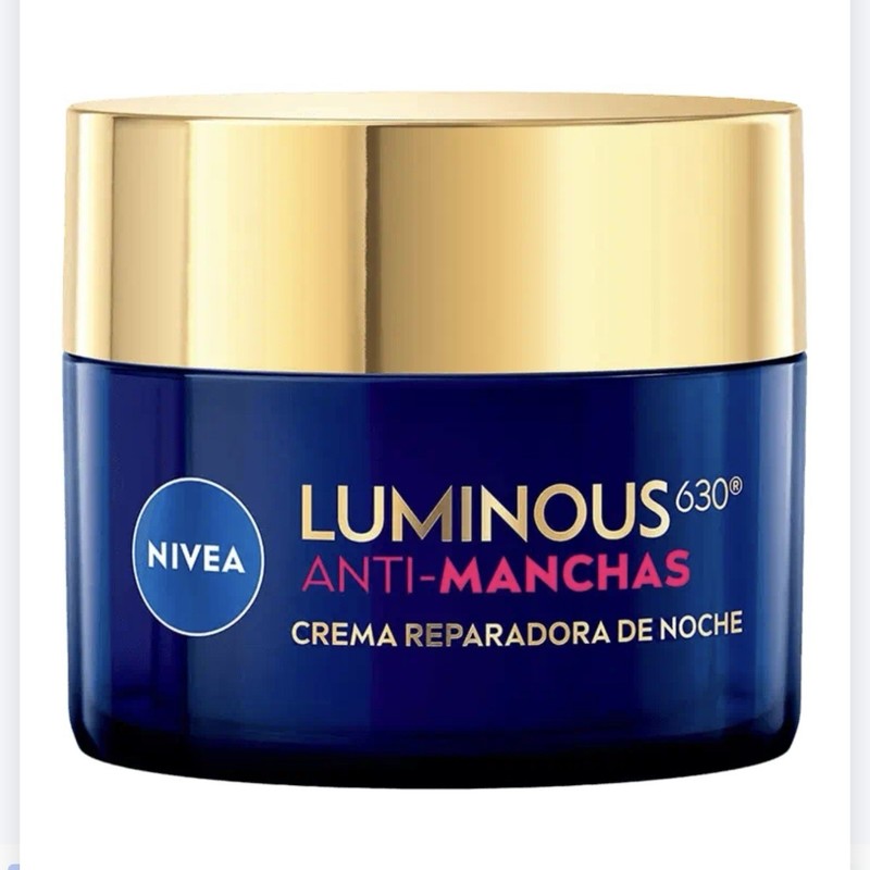 NIVEA Luminous 630 Dark Spot Night Cream 50ml |Crema Anti-Manchas Crema de Noche