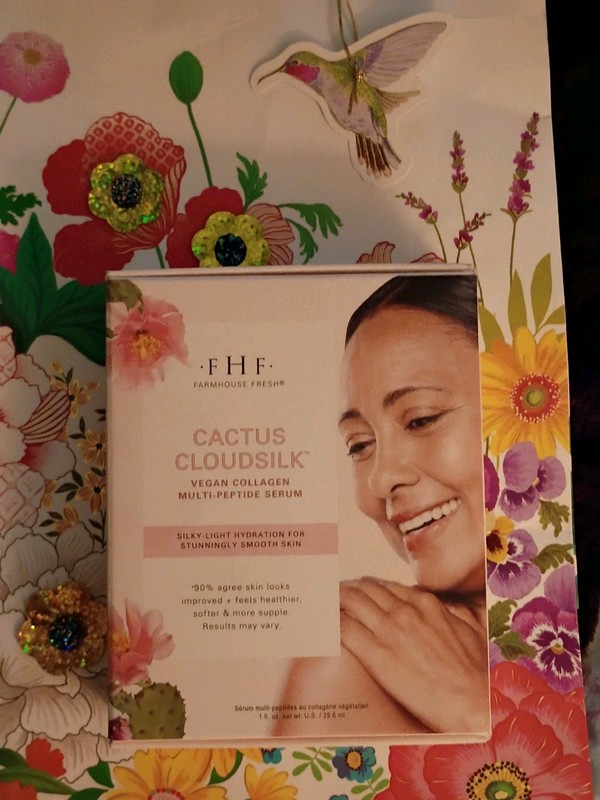 🌵Cactus Cloudsilk Peptide Serum 1oz F•H•F FarmHouse Fresh Organics 🆕 In Box