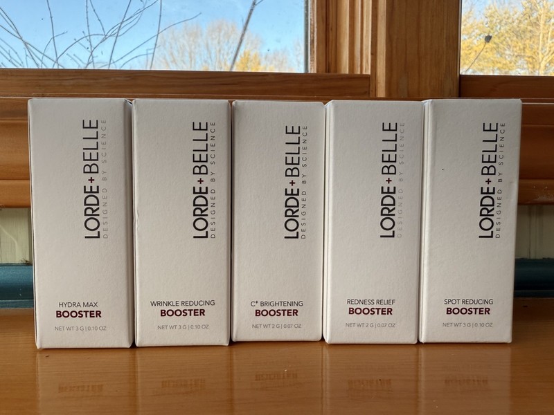 Lorde + Belle 5 Piece Booster Set, BRAND NEW in BOX, MSRP $259