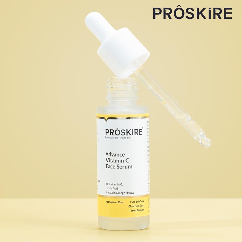 Proskire 10% Advance Vitamin C Serum With Ferulic Acid, 30 ml with best results gallery
