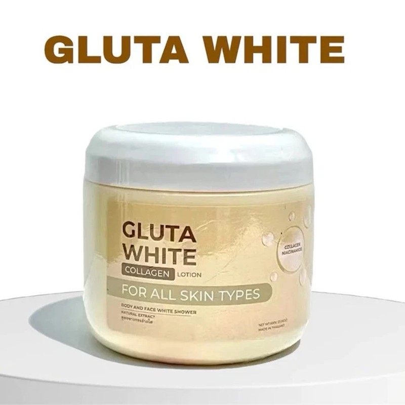 Gluta White Collagen Lotion 600g Skin Whitening Free Shipping