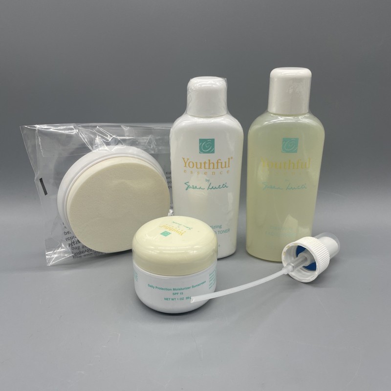 Youthful Essence Susan Lucci Cleansing Facial Wash Moisturizer Mist/Toner Lot