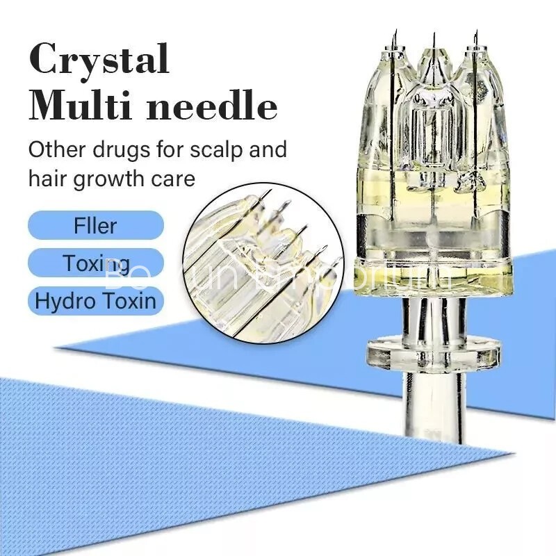 Crystal Multi Needle 5 Pin Mesotherapy Microneedle Replace Needle for Skin Care gallery
