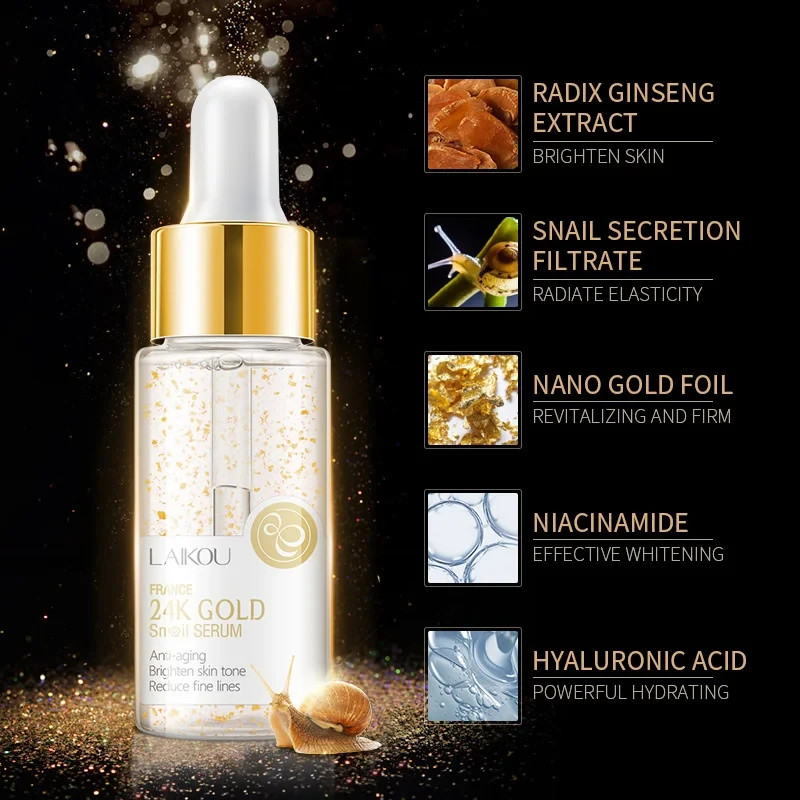 Laikou Japan Sakura Anti-Aging Hyalaronic Acid Essence Facial Serum Moisturising gallery