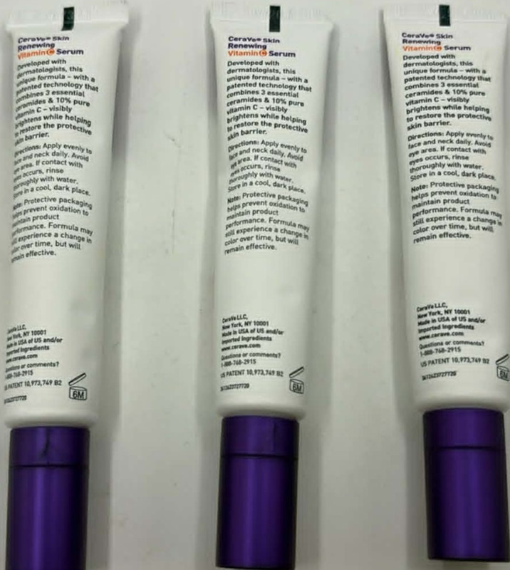 3PK CeraVe Skin Renewing Vitamin C Serum ~ 1 FL EACH ~ 10% Pure Vitamin C ~ NEW gallery