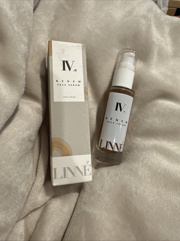 IV . a Linne Renew Face Serum 1 Fl Oz / 30ml Exp 12/22