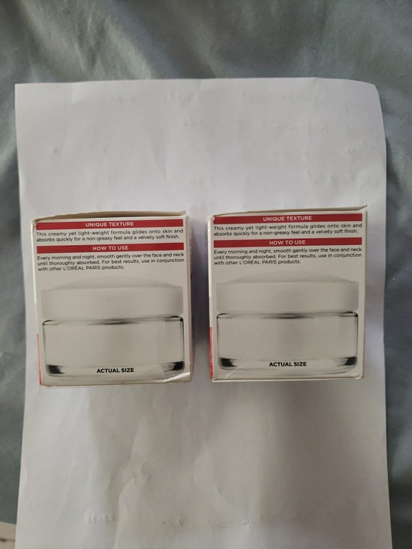 L'Oreal Paris Wrinkle Expert 45+ Day and Night Moisturizer, 1.7 oz Lot Of 2 gallery