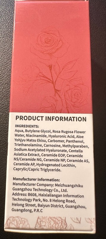 NEW LAKIBOLE 3 Pack 5% Niacinamide Serum with 5% Damascus Rose Floral Water gallery