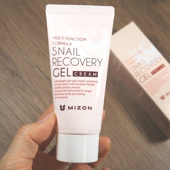 MIZON Snail Recovery Gel Cream 45ml Wrinkle Care Skin Elasticity Moisture Cream gallery