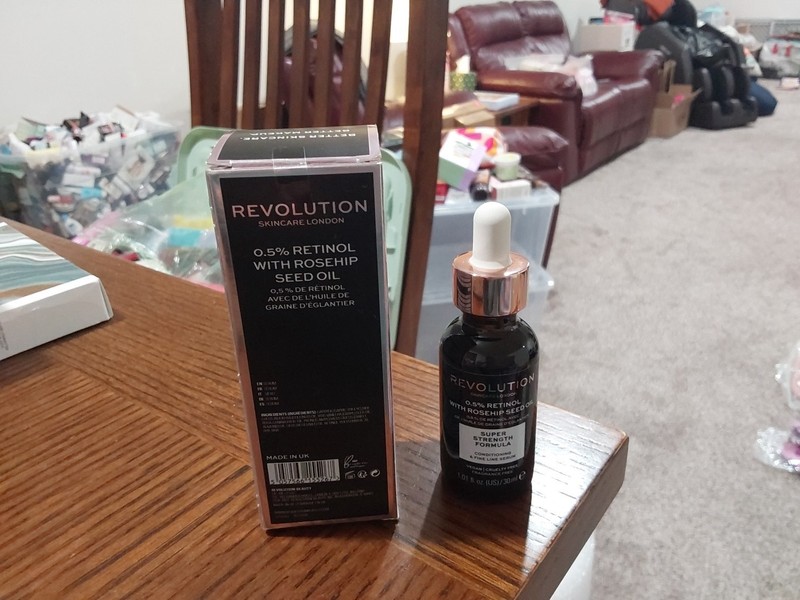 Revolution Skincare London 0.5% Retinol W/ Rosehip Seed Oil Super Strength 30ml!