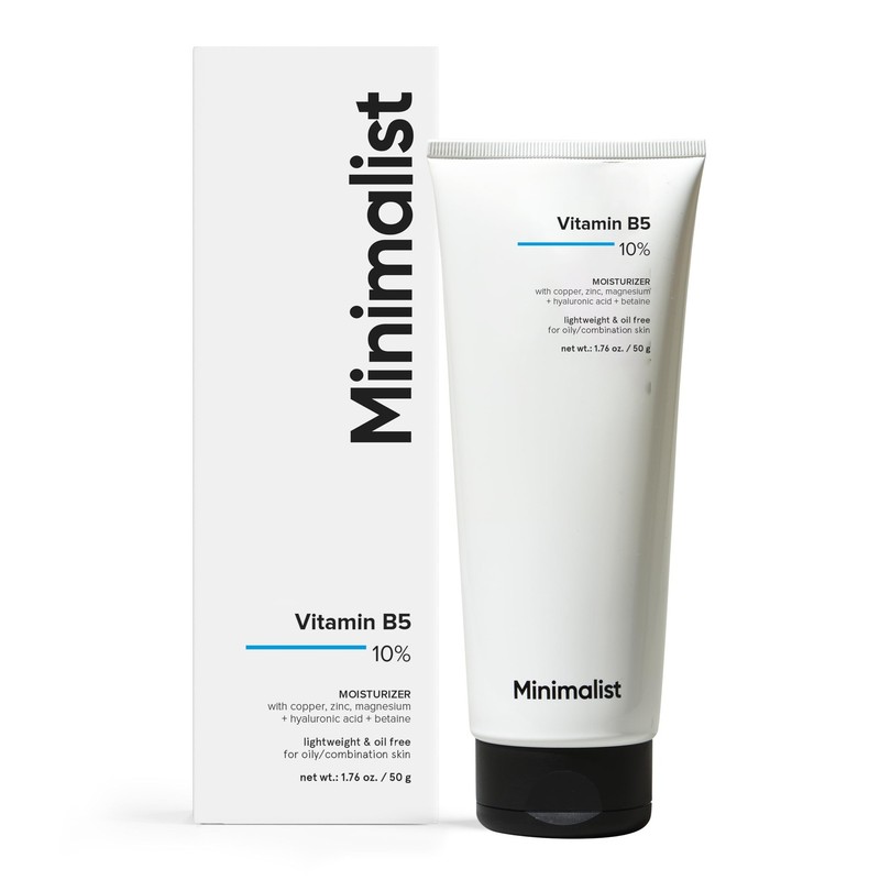 Panthenol (Vitamin B5) 10% Face Moisturizer for Oily & Acne Prone Skin Moistu…