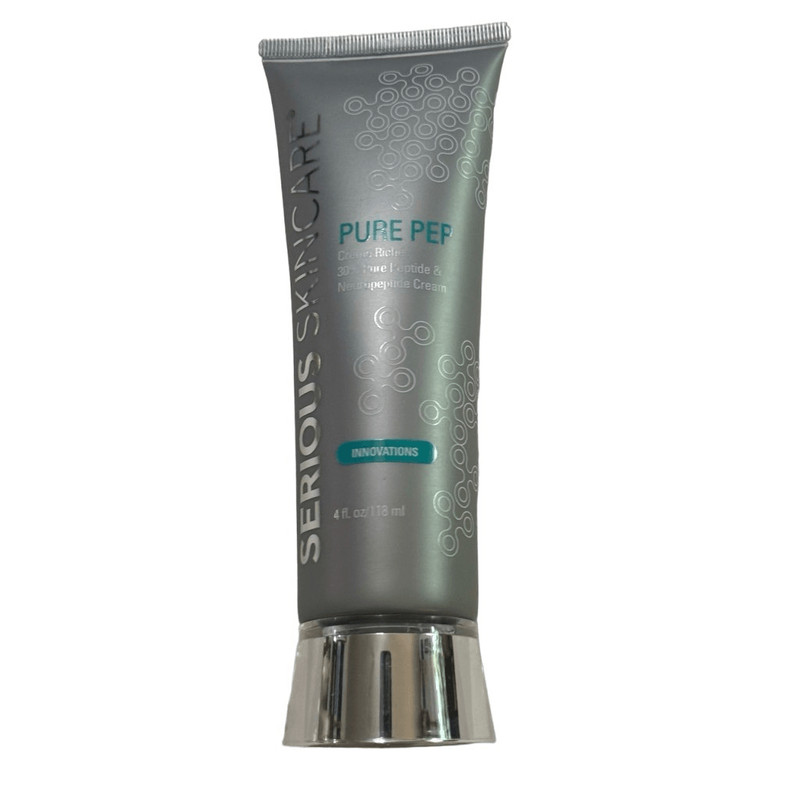 SERIOUS SKINCARE PURE PEP 30% PURE PEPTIDE & NEUROPEPTIDE CREAM 4 fl oz / 118 ml