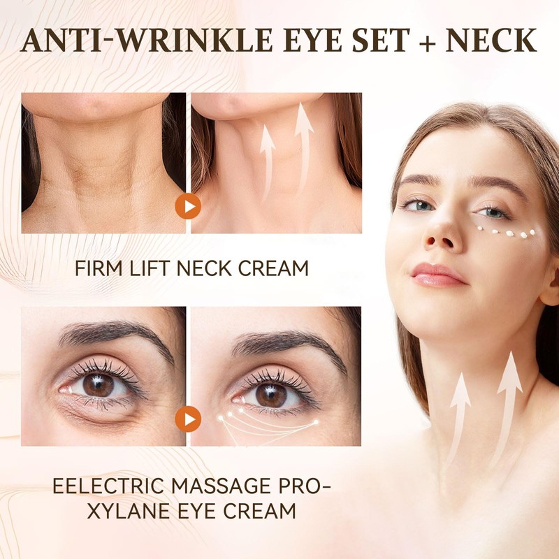 Ycz Neck-Eye Care Set - 5.99 Fl Oz Anti-Aging & Firming Treatment for Eye & N... gallery