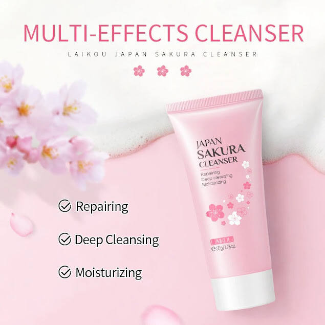 6Pcs Cherry Blossom Moisturizing Repair Anti-Aging-Wrinkle Whitening Face Creams gallery
