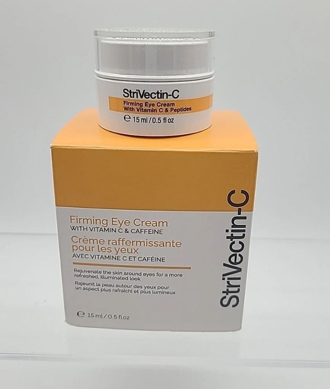 StriVectin-C Firming Eye Cream w/ Vitamin C & Caffeine 0.5 oz / 15 ml New in Box