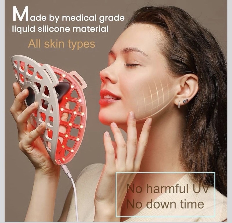 Beauty LED Mask – Red Light & Infrared Light Therapy Face Mask for Wrinkles – Bl gallery