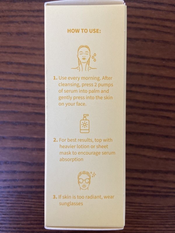 Soon Korean Skincare PHOENIX 15% Pure Vitamin C & E Serum 30ml Full Size NIB gallery