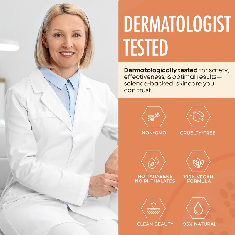 Vitamin C Serum For Face with Collagen – Dermatologist Tested, Anti Aging, Ko... gallery