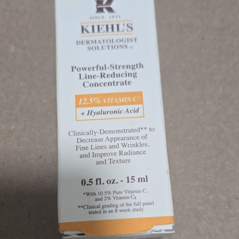Kiehl’s Line-Reducing Concentrate Vitamin C Hyaluronic Acid 0.5 fl oz