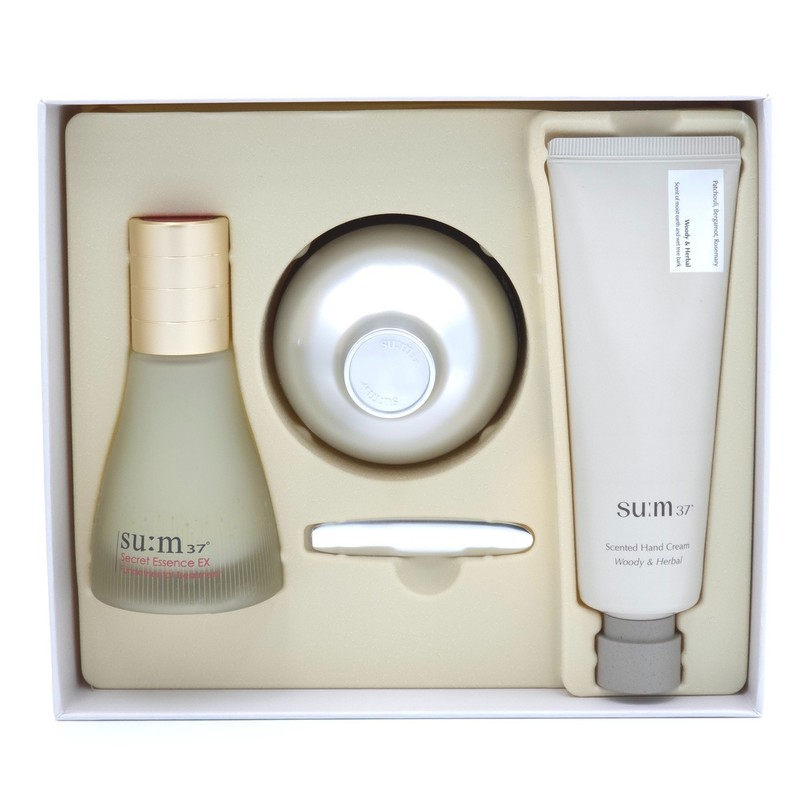 SU:M37 Best Skin Care Special Set 3 Items Essence Cream K-Beauty gallery