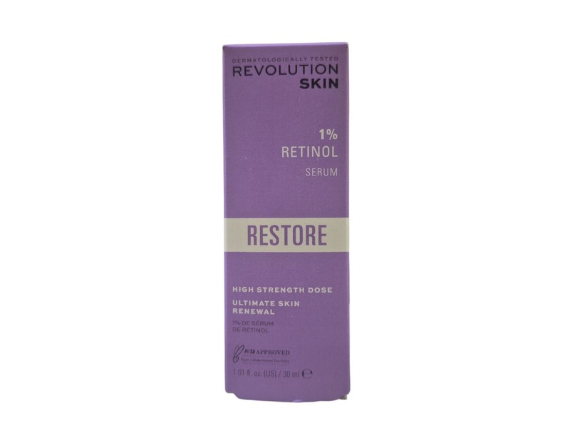Revolution skin 1% Retinol Restore Serum, Ultimate Skin Renewal 1 oz