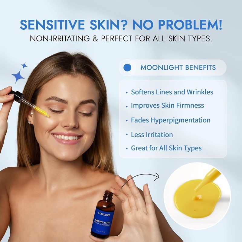 Moisturizing Retinal Serum - , Non-Comedogenic & Dark Spot Corrector gallery