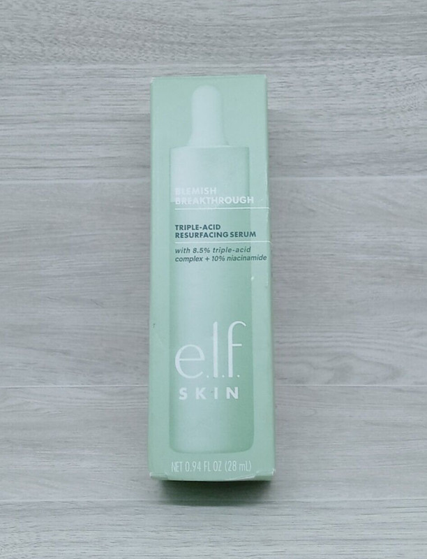 E.L.F. Skin Blemish Breakthrough 8.5% Triple-Acid Resurfacing Serum 10% Niacinam