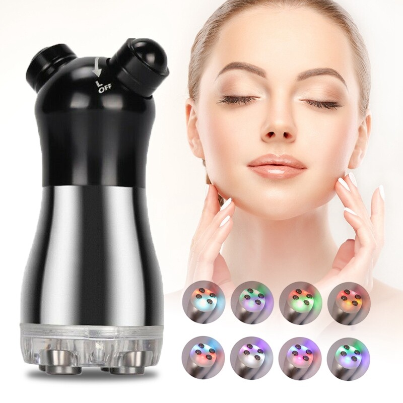 RF Face Skin Rejuvenation No Needle Lifting Machine Photon Mesotherapy Massager