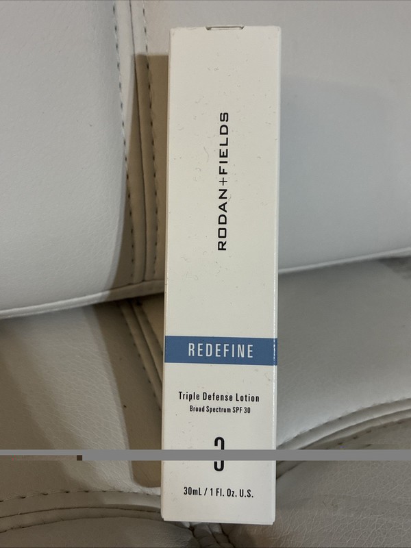 Rodan + Fields Triple Defense Lotion Redefine SPF 30 1.0 oz exp: 04/22