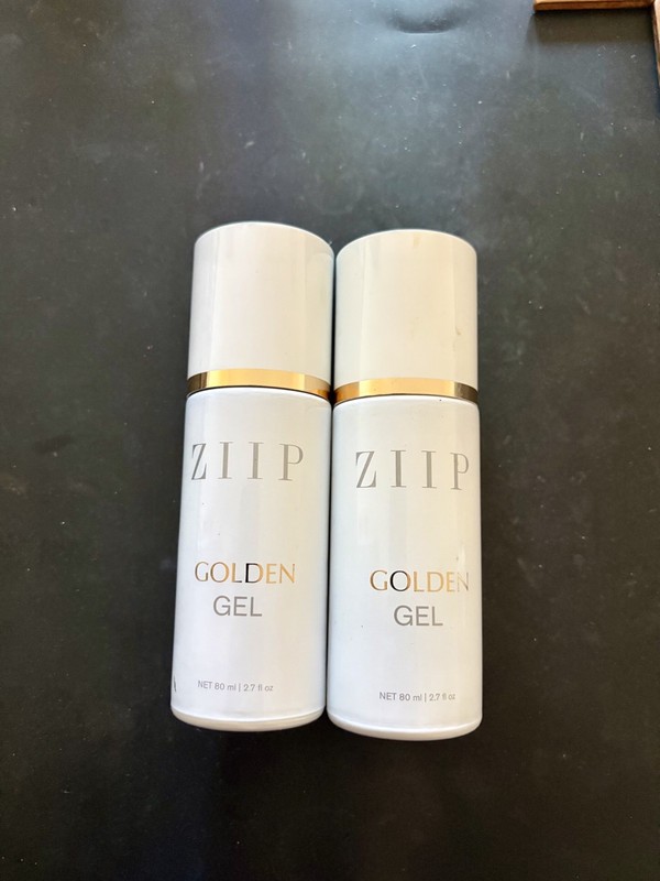NEW & SEALED Ziip Nano and Microcurrent Conductive GOLDEN GELS 2.7Oz/80mL
