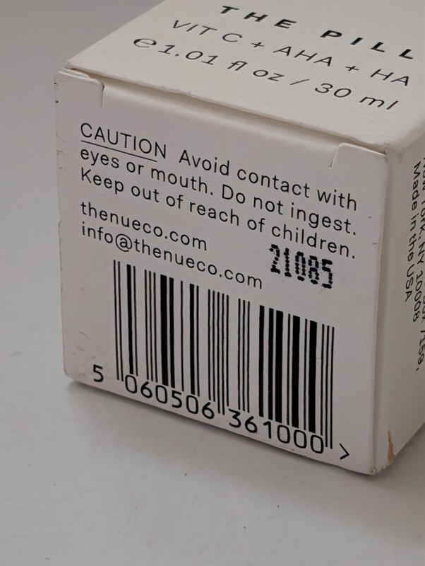 NIB 1 oz 30ml THE NUE Co The Pill All-in-One Vitamin C AHA HA Serum gallery