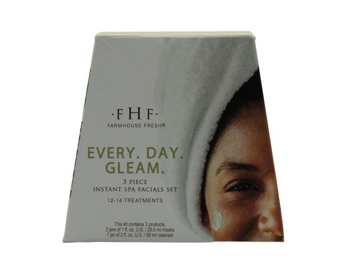 FarmHouse Fresh Every. Day. Gleam Instant Spa Facial Kit gallery