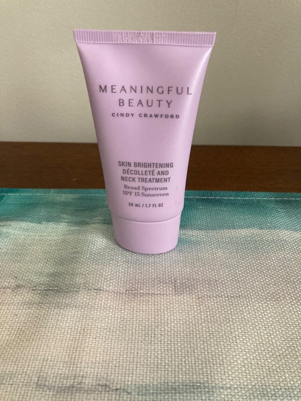 Meaningful Beauty Skin Brightening Decollete & Neck Treatment 1.7 oz / 50 g NEW