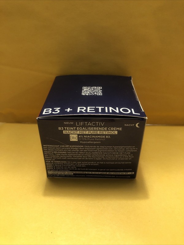 VICHY LiftActiv B3 Tone Correcting Cream with Retinol Night 1.69oz Exp2/27 gallery