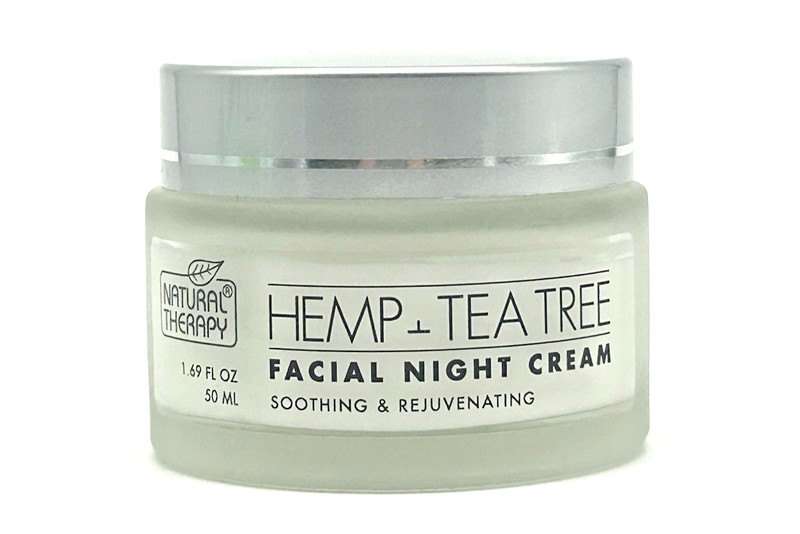 Natural Therapy Hemp + Tea Tree Hydrating & Purifying Night Cream 1.69oz gallery