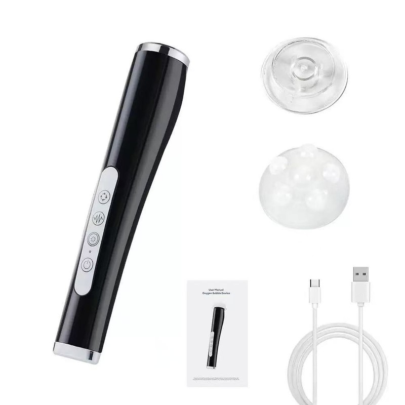 Brand New CO2 Bubble Beauty Pen Face Skin Deep Cleaning Improve Fine Lines Tool