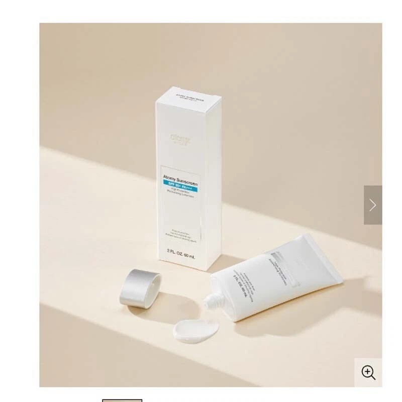 4Pcs◀Atomy Sunscreen (White) SPF 50+ PA+++, Broad Spectrum UV Protection gallery