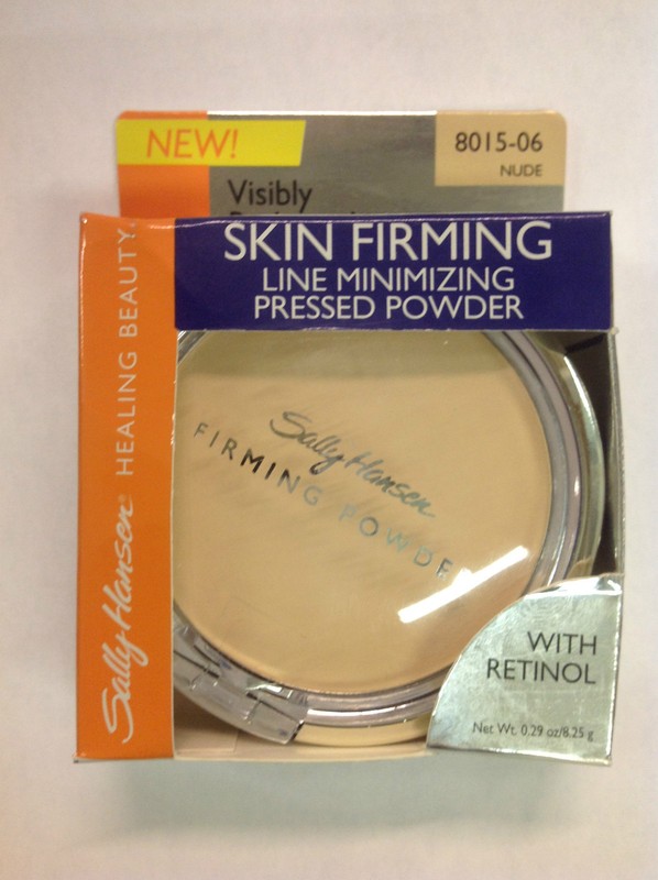 Sally Hansen Skin Firming Line Minimizing Pressed Powder NUDE NEW.
