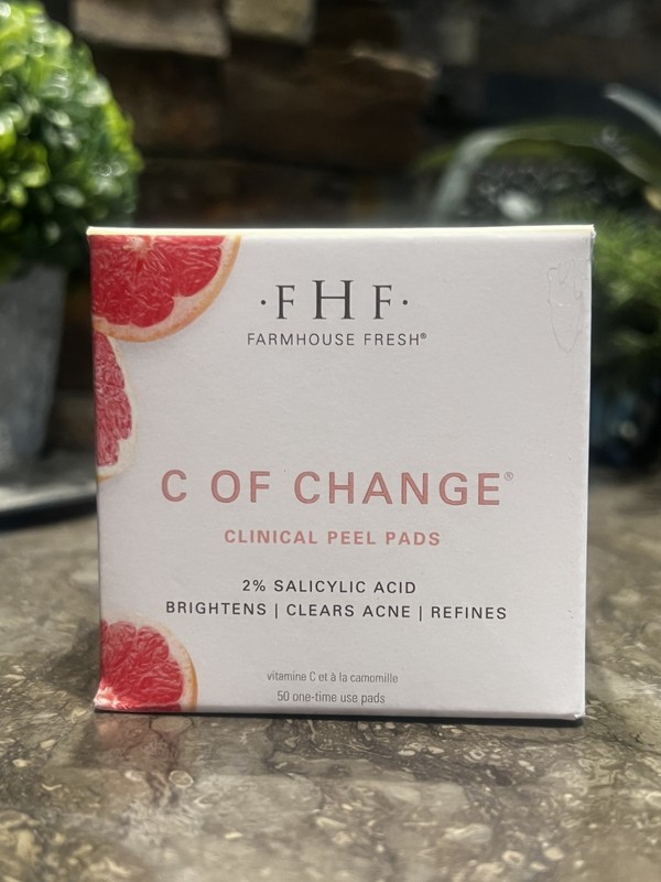 Farmhouse Fresh Skincare NEW C Of Change Vitamin C Clinical Peel Pads in Box gallery