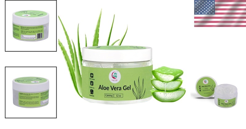 Aloe Vera Gel (THICK) 100% Pure Organic Soothing Moisturizing Skin Lotion - 12oz gallery