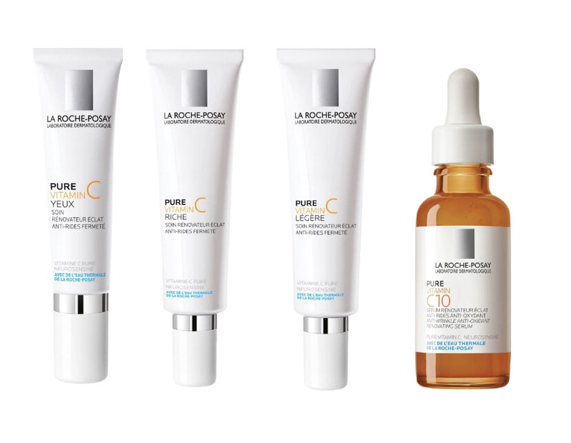 La Roche Posay Vitamin C10 Serum / Pure (Light or Rich) / Pure Eye – WRINKLES